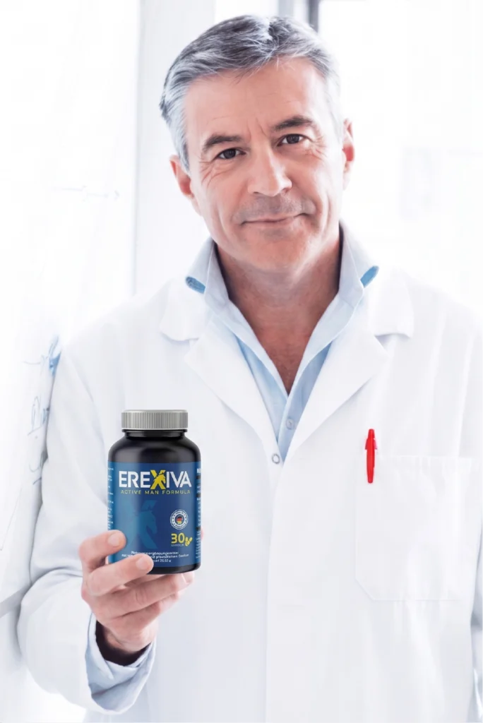 Medizinischer Experte empfiehlt Erexiva als sichere Lösung.